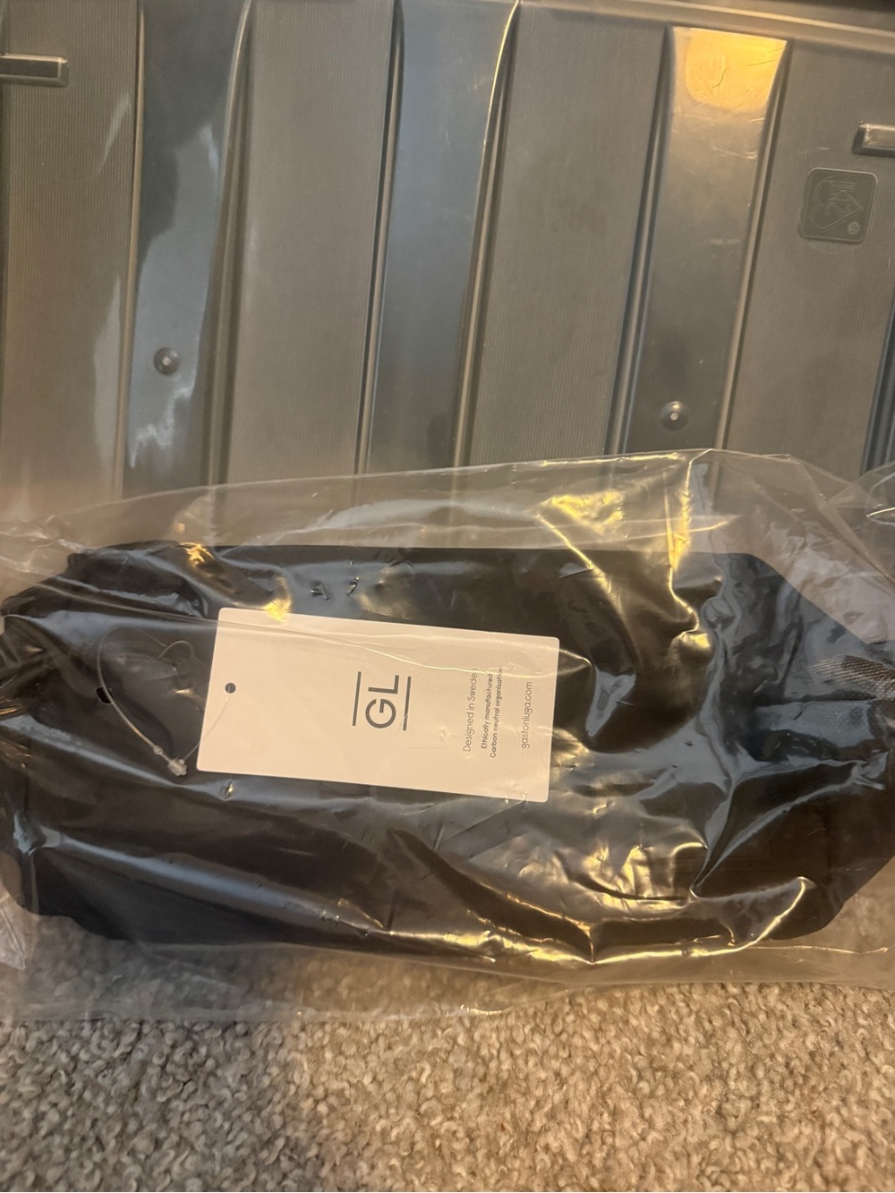 GL Toiletries Bag Black New